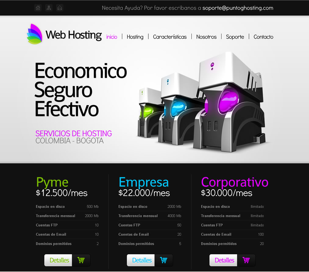 Wordpress Reseller Hosting Template