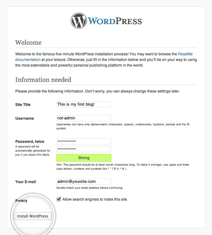 Wordpress Speed Test Nifty